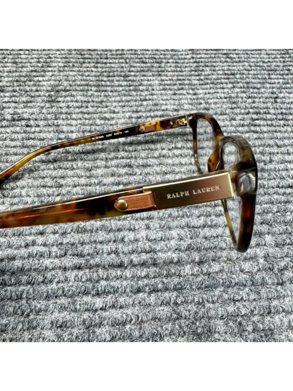 Ralph Lauren Eyeglasses Frames Only RL6159Q 5260 Tortoise Asian Fit 52-16-140